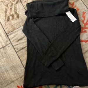 Women’s cowl neck tunic sweater